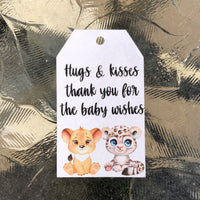 Baby Wishes Favor Tags - Set of 10
