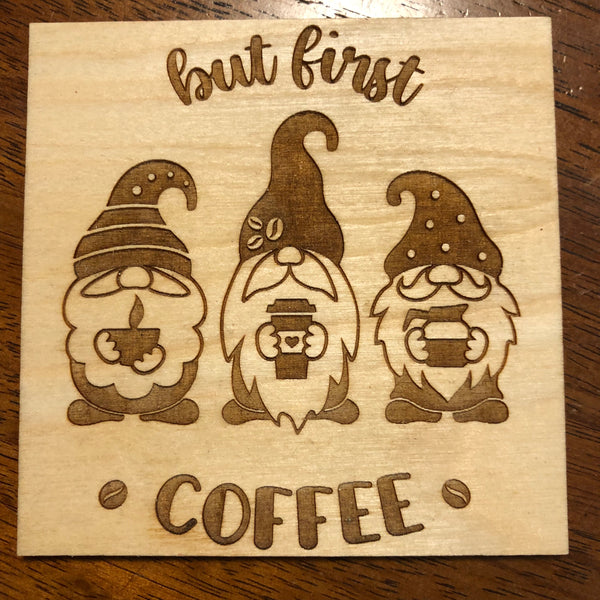 Coffee Gnomes Coaster