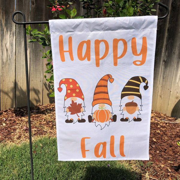Happy Fall Garden Flag