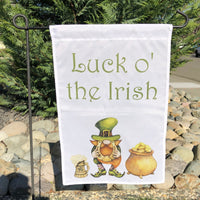 Luck o' the Irish Garden Flag