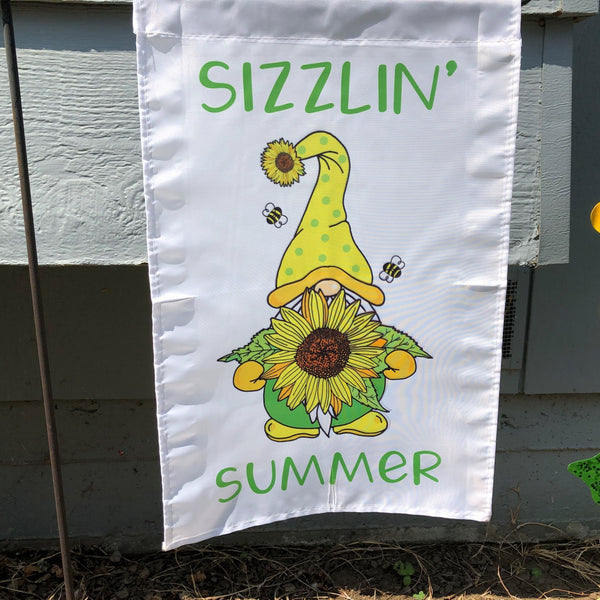Sizzlin' Summer Garden Flag