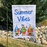 Gnomes Season Garden Flags - Set of 4
